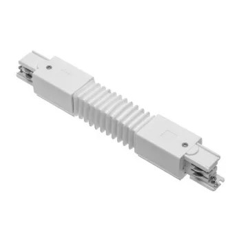 Elektromos flexibilis csatlakozó X-RAIL-hez, 249 mm, fehér