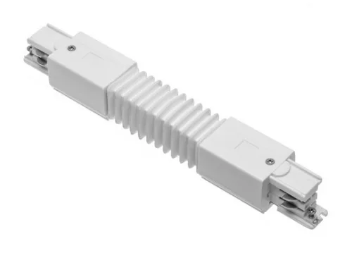 Elektromos flexibilis csatlakozó X-RAIL-hez, 249 mm, fehér