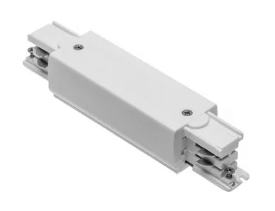 Csatlakozó X-RAIL-hez, betáplálás, 166x35mm, fehér