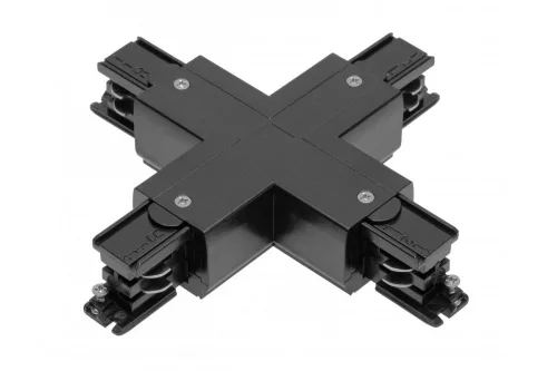 X-csatlakozó X-RAIL-hez, 166x166mm, fekete