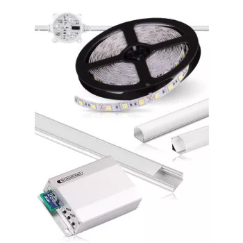 LED szalag, modulok, profilok