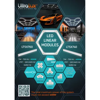 LED HEXAGON modular system