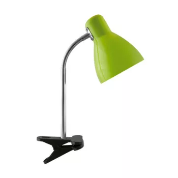   Strühm Asztali lámpa csiptetővel, KATI, Zöld,  E27, max 15W, 220-240V, IP20, 360X145X117 mm