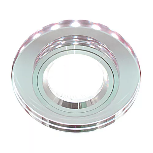 Strühm LED spot lámpa, GU10+1,2W, 6500K, IP20, fehér, króm, Riana LED
