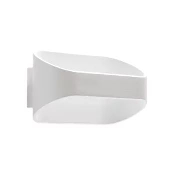   Strühm LED falra szerelhető dekor lámpa, 5W, 4000K, 400lm, ovális, fehér, Beti