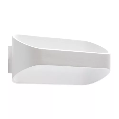 Strühm LED falra szerelhető dekor lámpa, 10W, 4000K, 820lm, ovális, fehér, Beti