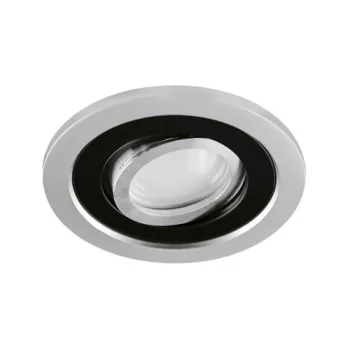 BORYS C spotlámpa SILVER/BLACK