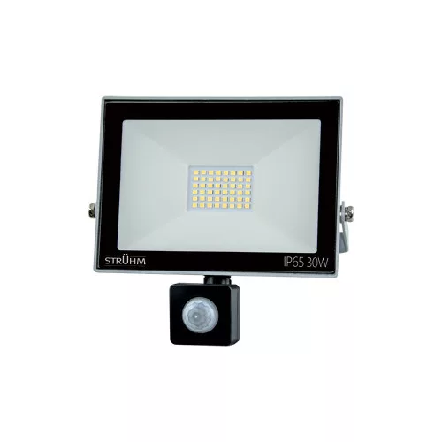 KROMA LED  reflektor mozgásérzékelővel IP44 30W  4500K