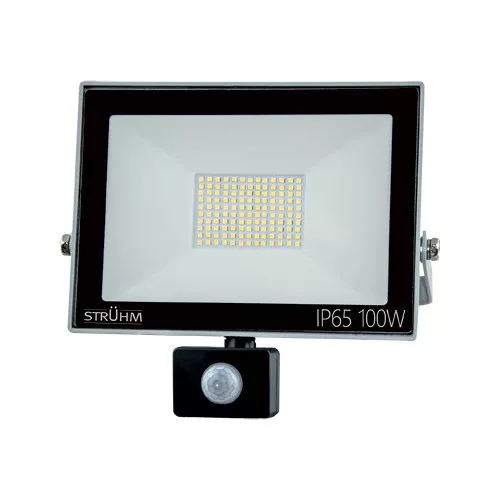 KROMA LED reflektor mozgásérzékelővel IP44 100W  4500K
