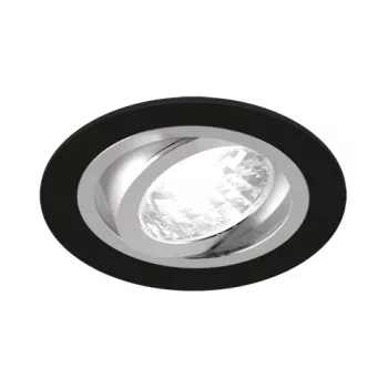 ALUM C spotlámpa MATTE BLACK/CHROME