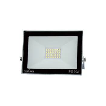 Strühm LED reflektor, 30W, 6500K, 2400lm, IP65, fekete