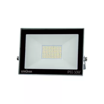 Strühm LED reflektor, 50W, 6500K, 4000lm, IP65, fekete