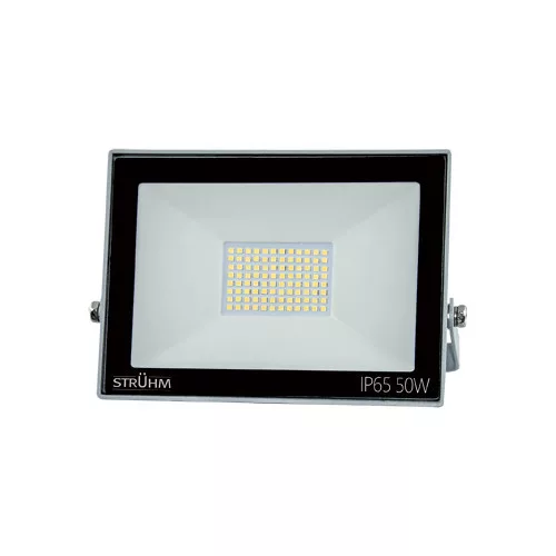 Strühm LED reflektor, 50W, 6500K, 4000lm, IP65, fekete