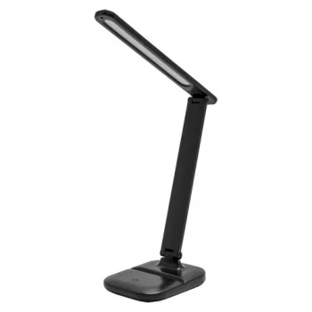   Strühm Asztali LED lámpa érintőkapcsolóval, ZET, Fekete, Max 5W, 380lm, 230V, IP20, 3-4-6000K, 323X288X120 mm