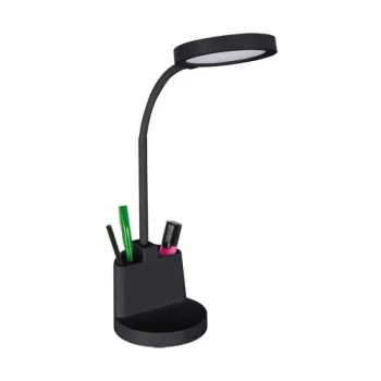   Strühm Asztali LED lámpa érintőkapcsolóval, dimmelhető, LABOR, Fekete, Max 8W, 560lm, 230V, IP20, 3900K, 555X325X130 mm