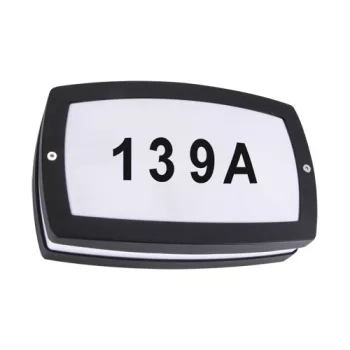 SOLINA LED L 8W BLACK 4000K