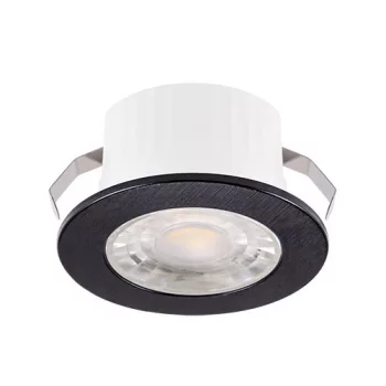 FIN LED C 3W BLACK 4000K