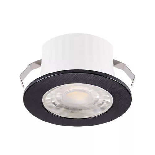 FIN LED C 3W BLACK 4000K