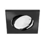 Strühm LED mennyezeti spot lámpatest, max. 50W, GU10/MR16 IP20,fekete,kocka,