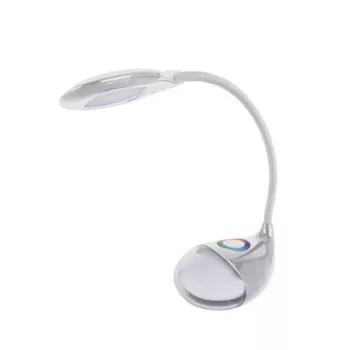   Strühm Asztali LED lámpa érintőkapcsolóval, dimmelhető, BOA, Fehér, Max 6W, 490lm, 230V, IP20, 4100K+RGB, 320X110X200 mm
