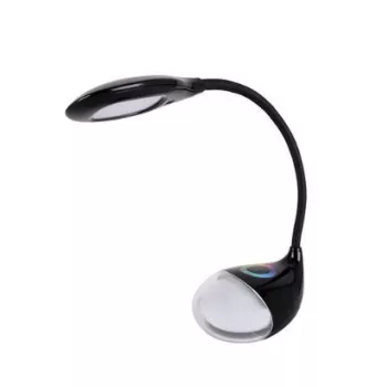   Strühm Asztali LED lámpa érintőkapcsolóval, dimmelhető BOA, Fekete, Max 6W, 490lm, 230V, IP20, 4100K+RGB, 320X110X200 mm