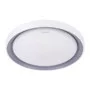 Strühm LED mennyezeti lámpa, 48W, max 2880lm, IP44, dimmelhető távirányítóval, kör,ezüst,Ariel
