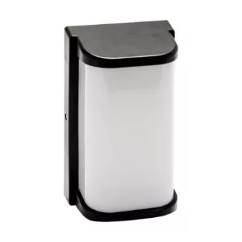   Strühm oldalfali LED lámpa, 10W, 1390 lm, 4000K, IP65, fekete,  álló, Norton