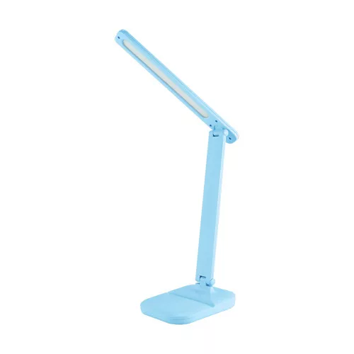 Strühm Asztali LED lámpa érintőkapcsolóval, ZET, Kék, Max 5W, 380lm, 230V, IP20, 3-4-6000K, 323X288X120 mm