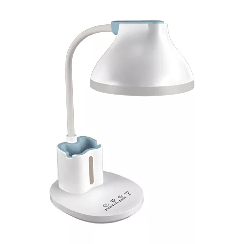 Strühm Asztali LED lámpa érintőkapcsolóval, DEBRA, Fehér, Max 7W, 740lm, 230V, IP20, 3-4-6000K, 400X155X270 mm