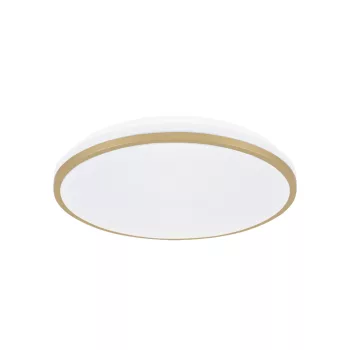  Strühm LED mennyezeti lámpa 12W, 4000K, IP20, 280mm átm, arany, Linus