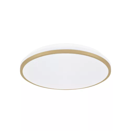 Strühm LED mennyezeti lámpa 24W, 4000K, IP20, 380mm átm, arany, Linus