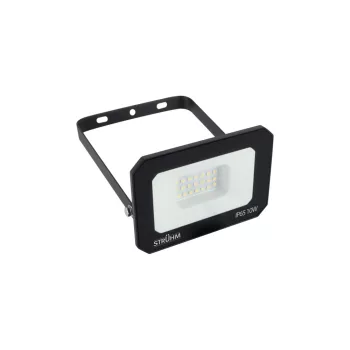   Strühm Led reflektor, 10W, 1140lm, 115°, 4200K, IP65, Fekete, Aston