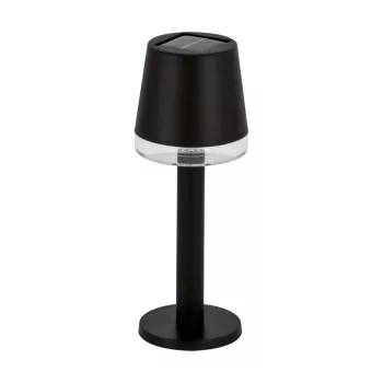   Tulia Led Szolár álló lámpa, fekete, 0,2W, 5lm, IP44, DC 1.2V AA 600mAh NI-MH, 215mm, 