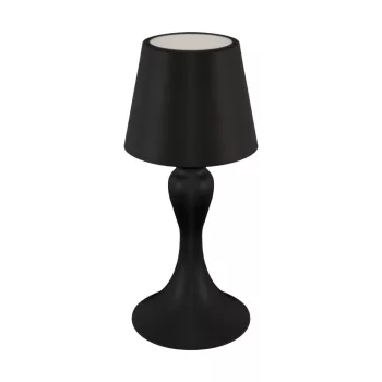   Strühm Led asztali lámpa,CCT,DC 5V 2,1 A MAX USB-C,Max 2W,320lm,IP54,Érintőkapcsolóval, Fekete,Baron