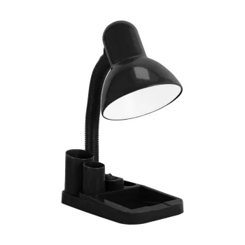   Strühm Asztali lámpa, IDOL, Fekete,  E27, max 15W, 220-240V, IP20, 300X115X180 mm