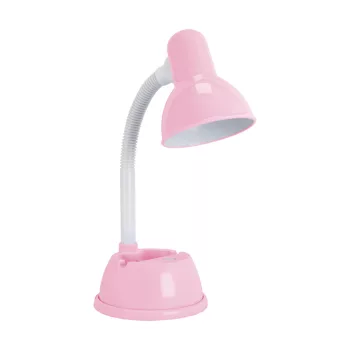   Strühm Asztali lámpa, LIDER, Rózsaszín,  E27, max 15W, 220-240V, IP20, 365X150X200 mm