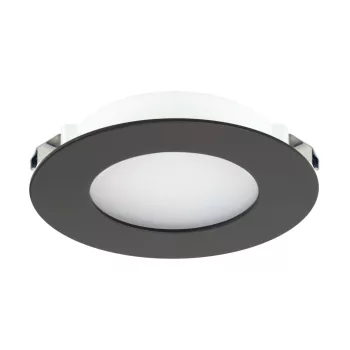   Strühm LED beépíthető spotlámpa, 1,9W, 4100K, 165lm, IP44, fekete, Rolo