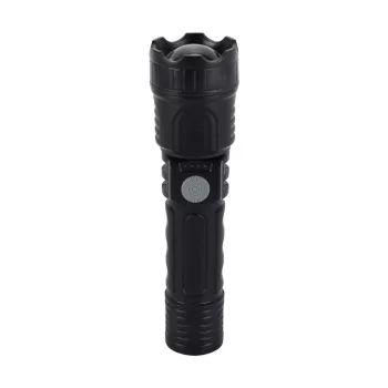   Strühm LED zseblámpa, 5W, 6500K, 300lm, DC 5 V 2,1 A MAX USB-C, IP44, 170x45x45mm, fekete, Lager