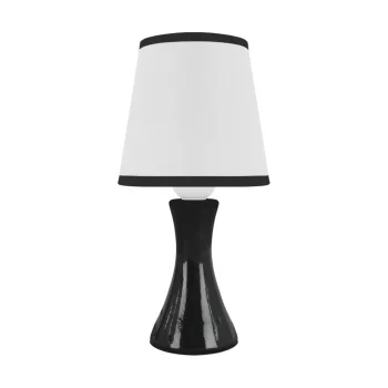   Strühm asztali lámpa, E14, max. 15W, IP20, 245X130X130mm, Fekete, POLINA
