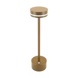   Strühm LED állólámpa, CCT, max. 1,5W, 3000K/4200K/6000K, max. 60lm, IP20, 315x80x80mm, arany, Talia