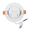 Strühm LED lámpa, beépíthet, CCT, 7W, 900/610lm, IP54/20, 90mm, Fehér, EWA