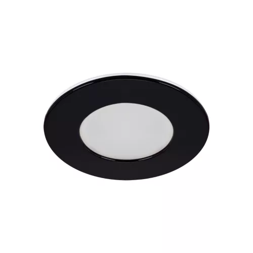 Strühm LED lámpa, beépíthet, CCT, 7W, 900/610lm, IP54/20, 90mm, Fekete, EWA