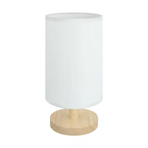 Strühm asztali lámpa, E14, max. 25W, IP20, 285X140X140mm, Fenyő/Bézs, BELA