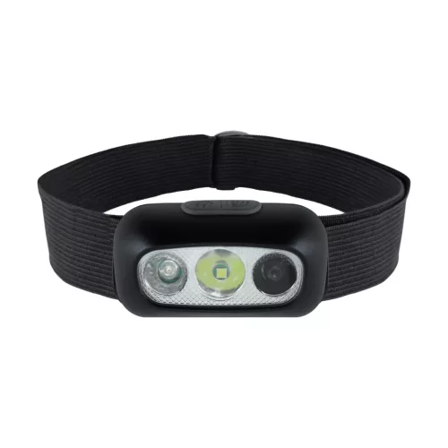 str04867 - Strühm LED fejlámpa, tölthető, 3W, fekete, REMI