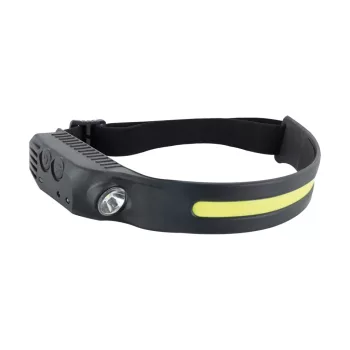   str04868 - Strühm LED fejlámpa, tölthető, 1+3W, fekete, LUME