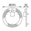   Strühm LED modul, CCT-s, 18W,2150lm, IP20, 2900/4100/6400K, 32X191mm, ARENA