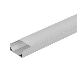 Ultralux Alumínium profil LED hajlékony szalaghoz, széles, 2m
