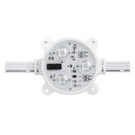   Ultralux Digitális LED modul 12VDC 0.72W RGB IC: SM16716 IP68 50db 50db