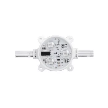   Ultralux Digitális LED modul 12VDC 0.72W RGB IC: SM16716 IP68 50db 50db