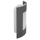 Ultralux Kültéri fali világítótest, IP44, E27, grafit